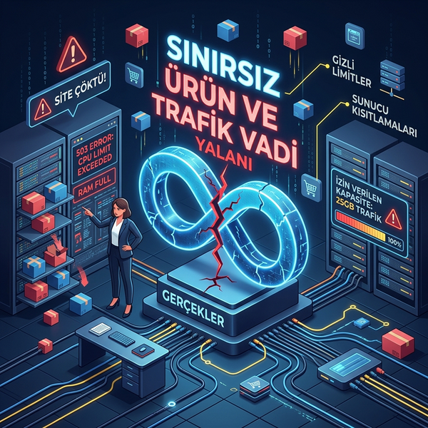 E-Ticaret Paketlerinde Sınırsız Ürün ve Trafik Yalanı E-Ticaret Paketlerinde Sınırsız Ürün ve Trafik Yalanı