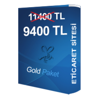 Gold Eticaret Paketi