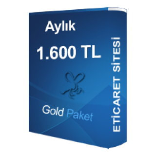 Kiralık Gold Eticaret Paketi